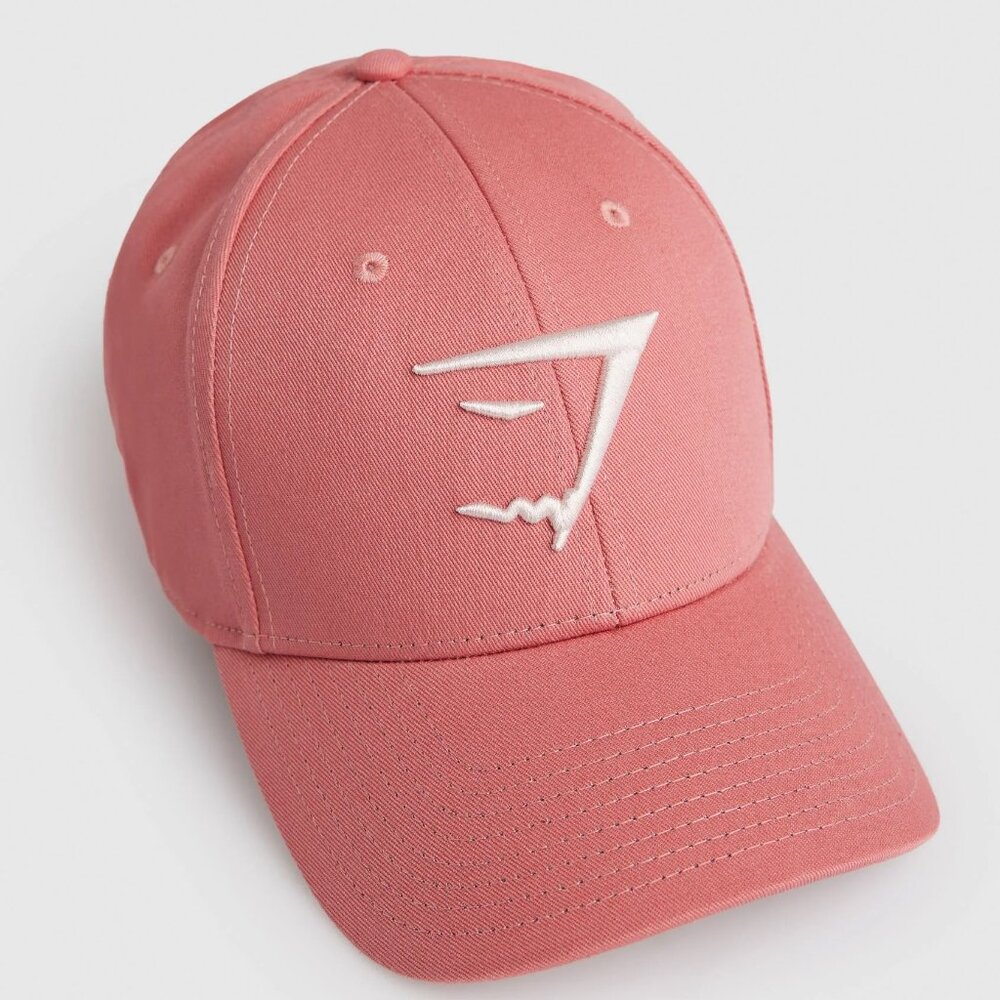 Pink Gymshark Sharkhead Cap